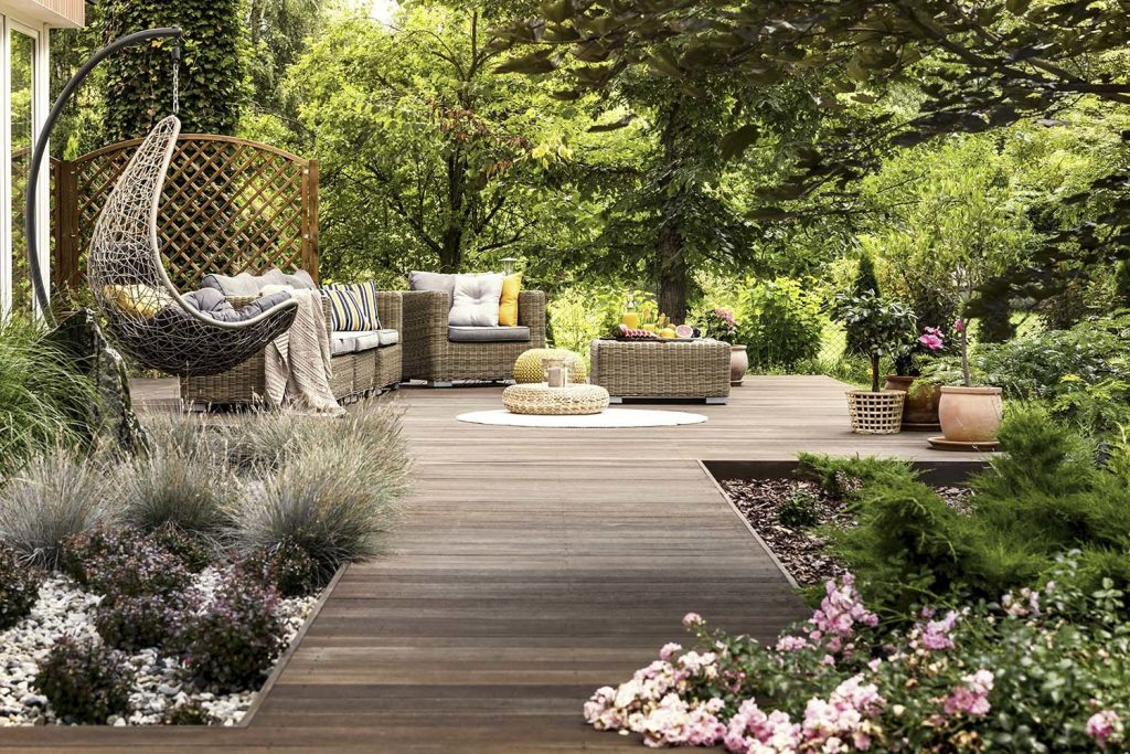 Jardin sans entretien