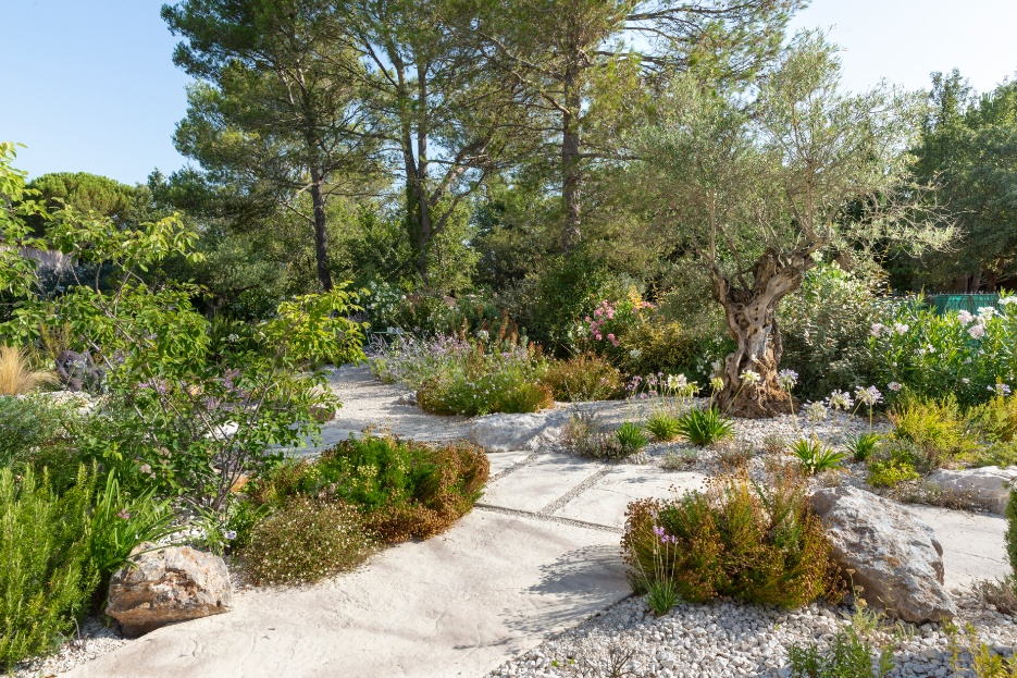 Un jardin sans entretien